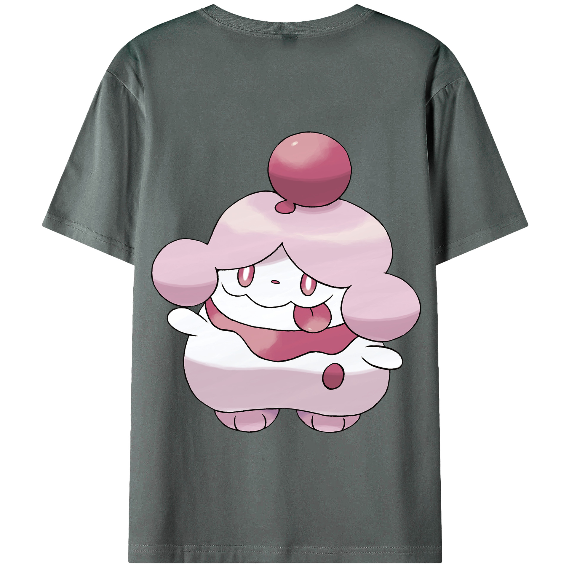 （画像用） ポケットモンスター Pokémon 綿100％半袖Tシャツ（背面プリント）